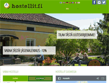 Tablet Screenshot of hostellit.fi